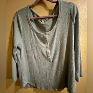 Lucky Brand Thermal Blouse